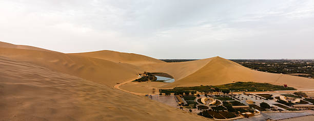 istock Mingsha Mountain Crescent Moon Spring DunHuang Gansu 2215516050
