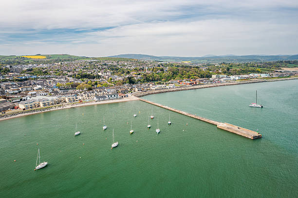 istock Aerial View Over Wicklow Town Coastline, County Wicklow, Ireland 2215516196