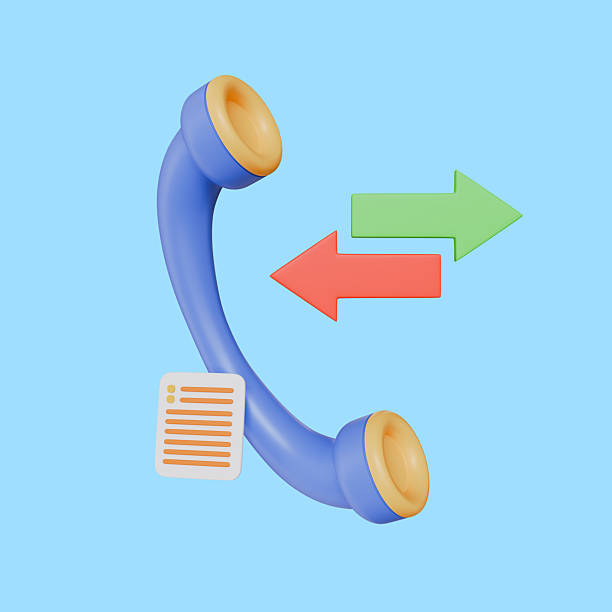 istock Phone icon and bubble Talking, telephone for contact customer, ask FAQ and QA answer 2215519617