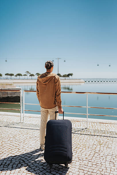 istock Solo Traveler in Lisbon 2215524487