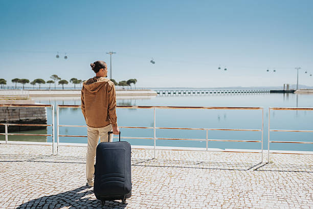 istock Solo Traveler in Lisbon 2215524489