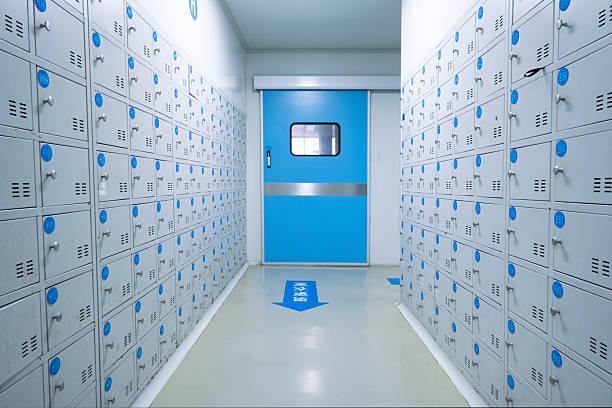 istock Lockers, dust-free workshop storage room，Factory，locker room，Storage cabinet，Lock Box，place 2215525745