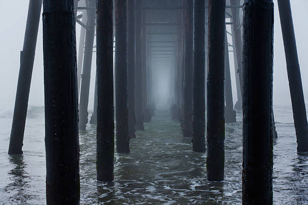 istock Misty View Under Oceanside Municipal Pier in California 2215527008