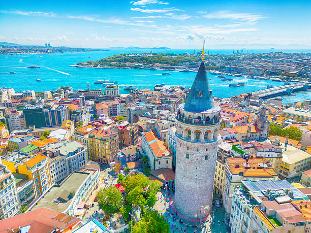 istock Galata Tower in Istanbul 2215527348