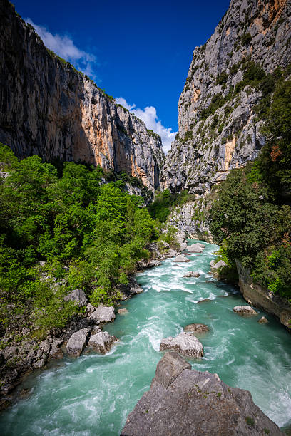 istock Water flowing through Les Gorges Du Verdon 2215545393