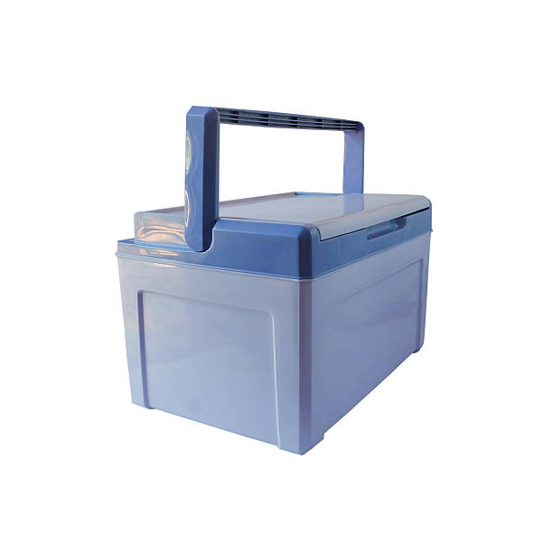 istock A  traveling ice cooler box on white background. 2215551505