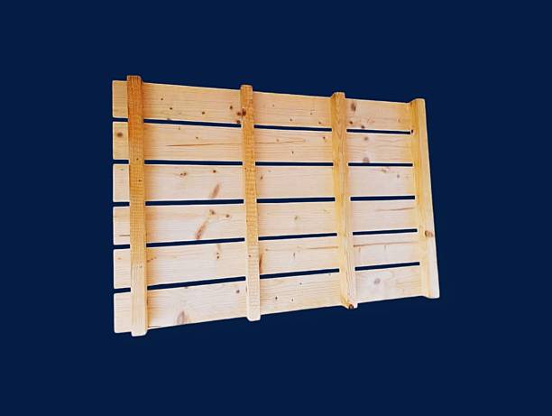 istock Slatted wood is used to hold multipurpose items. 2215557161