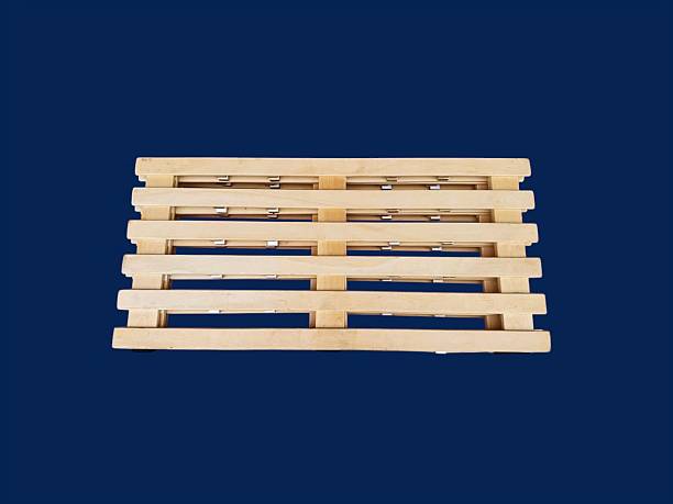 istock Slatted wood is used to hold multipurpose items. 2215557328