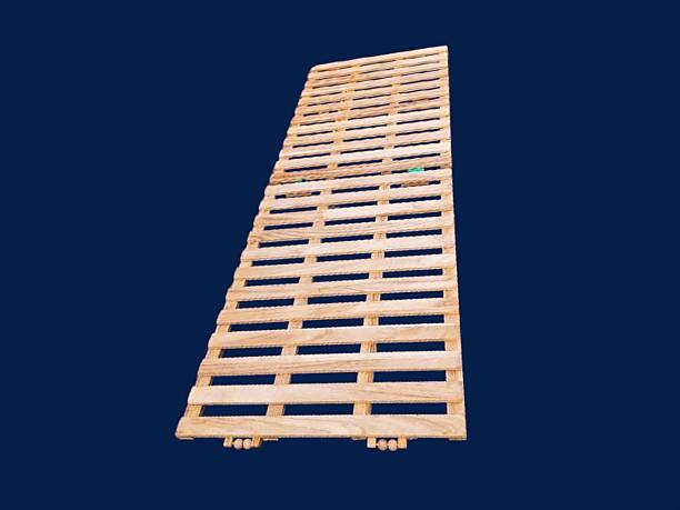 istock Slatted wood is used to hold multipurpose items. 2215557355