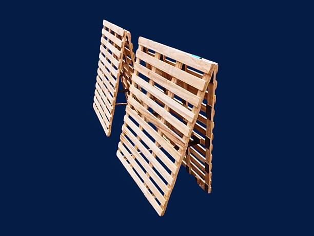Slatted wood is used to hold multipurpose items.