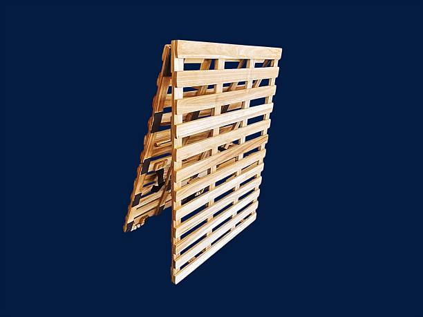 istock Slatted wood is used to hold multipurpose items. 2215557392