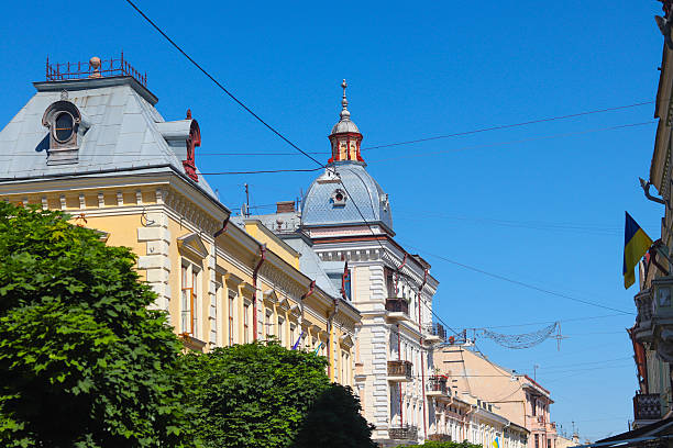 istock Historic architecture in Chernivtsi, Ukraine 2215559530