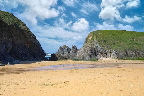 istock Belle-Ile in Brittany, beach on the Cote Sauvage 2215569193