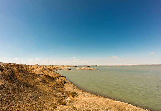 istock ShuangTa reservoir GuaZhou GanSu 2215570630