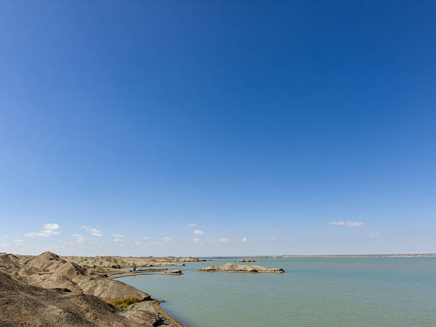 istock ShuangTa reservoir GuaZhou GanSu 2215572142