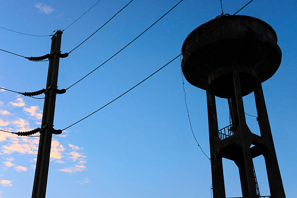 istock high voltage tower, electricity transmission 2215572174