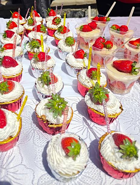 Delicious Strawberry cupcake