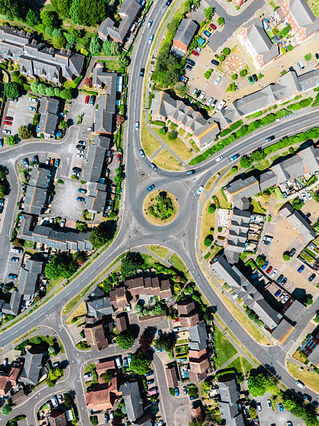 istock Drone capturing a roundabout in poole, dorset, united kingdom 2215587162