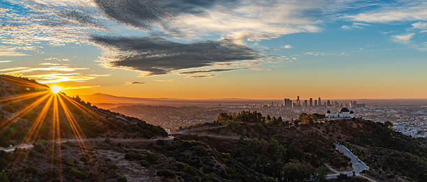 istock Griffith Park and Los Angeles at Sunrise 2215597184