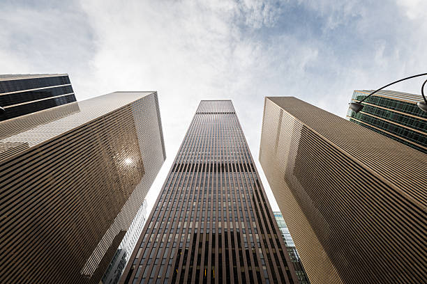 istock Modern skyscrapers in Manhattan, New York 2215611770