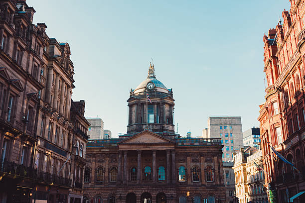 istock Liverpool town hall showing its beautiful architecture and clock tower 2215618547