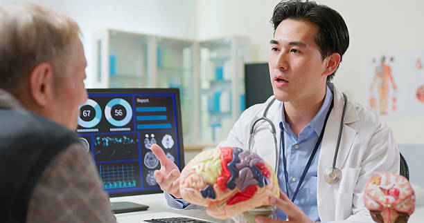 istock Asian elderly meet neurologist 2215620054