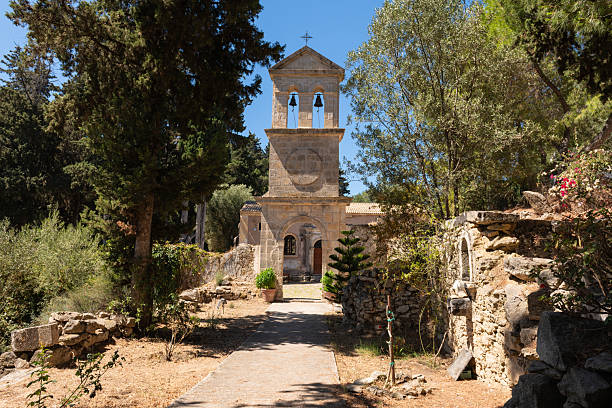 istock Old Monastery in Greek Countryside 2215623207