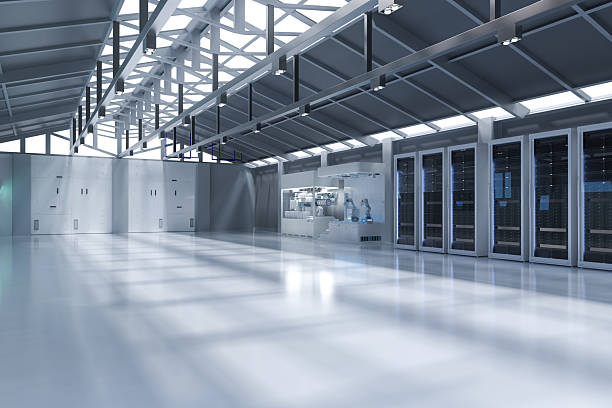 istock White futuristic semiconductor manufacturing factory 2215629966