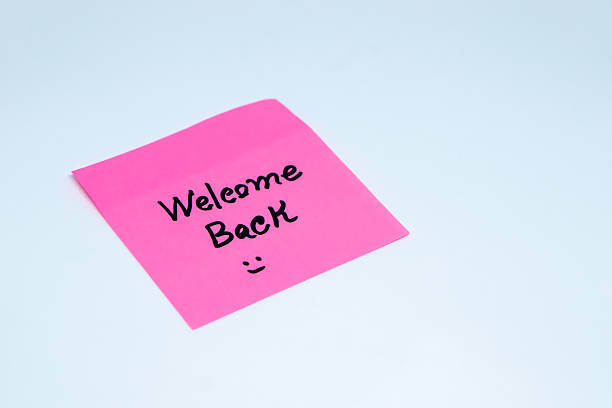 Positive affirmations concept. motivation words on sticky note with isolated background