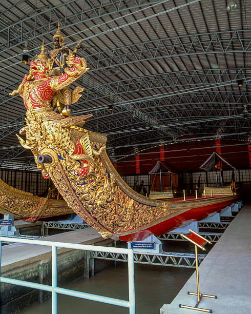 The Royal Barge National Museum in Bangkok showcases Thailand's exquisite royal barges.
