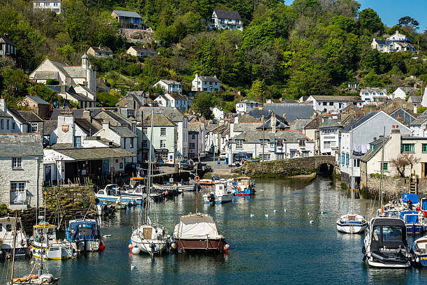 istock Harbour and  Village of Polperro in Cornwall, UK 2215654852