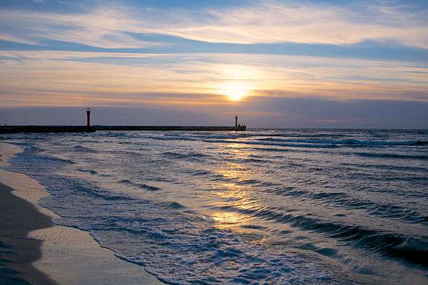 istock Sunset over the sea 2215662782