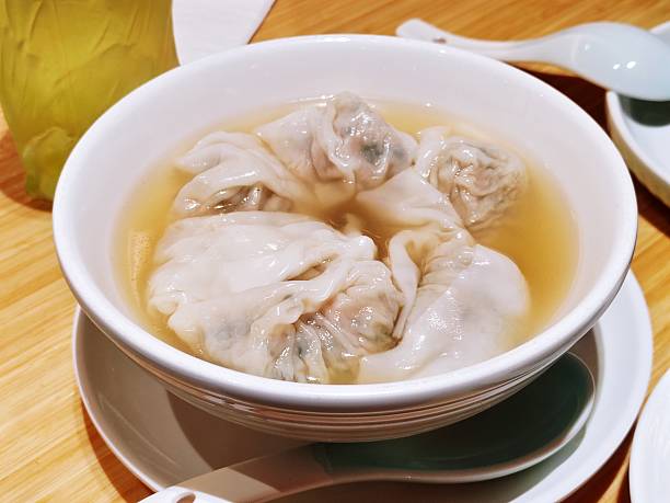 istock Pork and Vegetable Wonton 2215663787