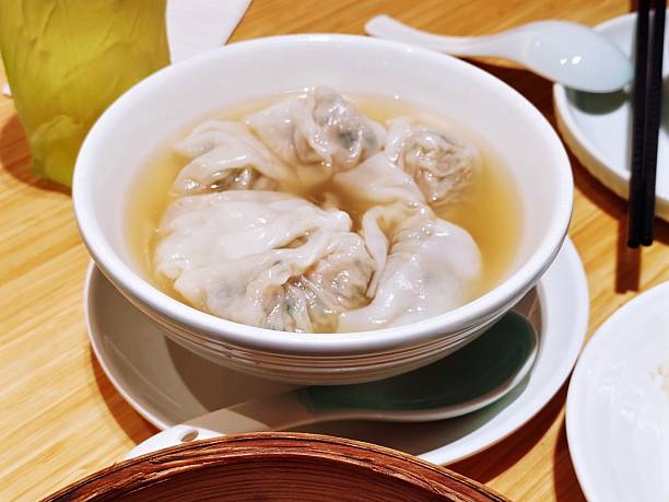 istock Pork and Vegetable Wonton 2215663796
