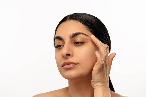 istock Portrait of a Woman with Neutral Expression 2215678592