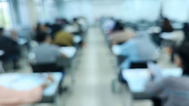 istock The view in the examination hall with blurry bokeh effect 2215684021