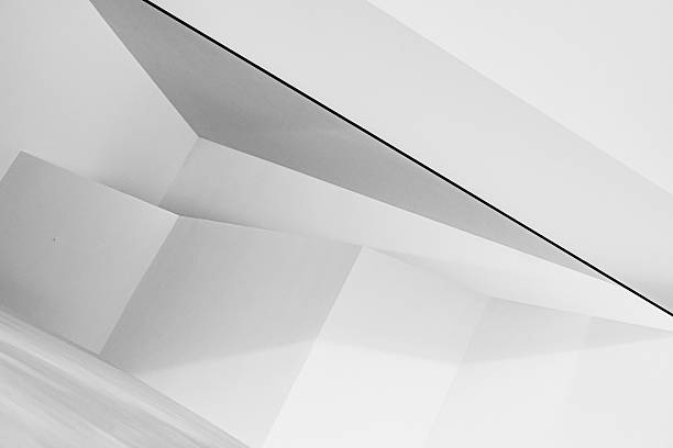 istock abstract minimalist view of a staircase from above 2215694688