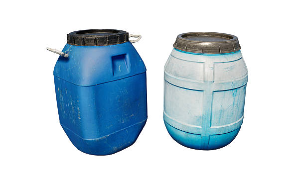 istock blue water bottle isolated on white , clipping path 2215696859