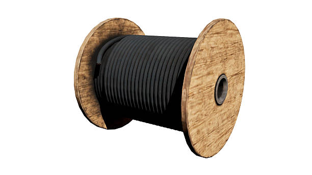istock coil of rope isolated on white , clipping path 2215696926