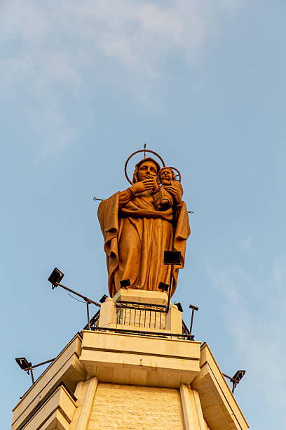 Our Lady of Mantara  (Our Lady of Awaiting) is a Melkite Greek Catholic Marian shrine in Maghdouché, Lebanon
