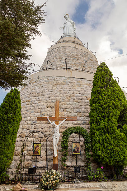 The Shrine of Our Lady of Lebanon is a Marian shrine and a pilgrimage site in Lebanon