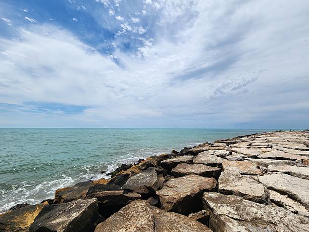View of the Mediterranean Sea