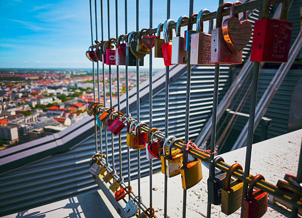 padlocks of memories and love