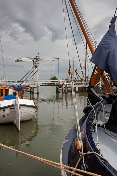 istock Dutch town of Monnickendam Netherlands. Typical Dutch town. 2215745450