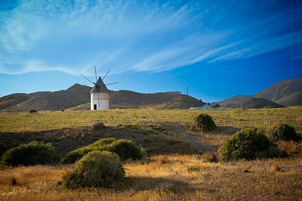 istock Old mill in the field 2215746903