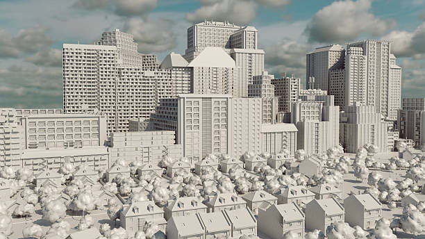 istock Digital Draft: The Early Stage of Urban Development 2215747120