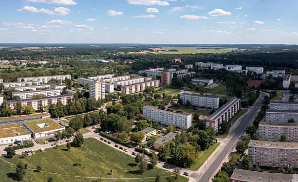 istock Aerial View from Eisenhuttenstadt district 6 2215752170