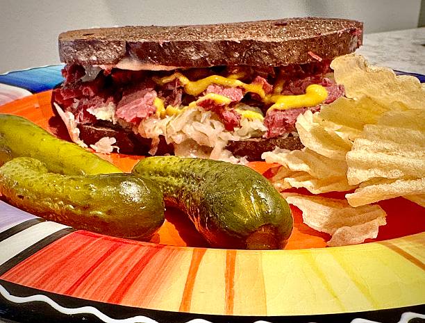 DELUXE REUBEN DELI SANDWICH