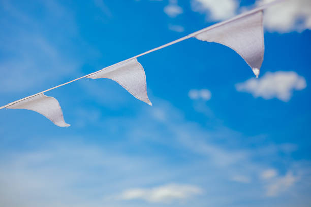 windsock installed on high ground as a wind indicator
