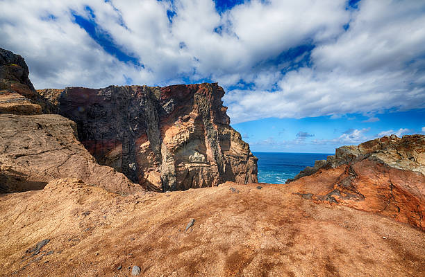 istock Landscape of cliffs over bluse sky 2215766017